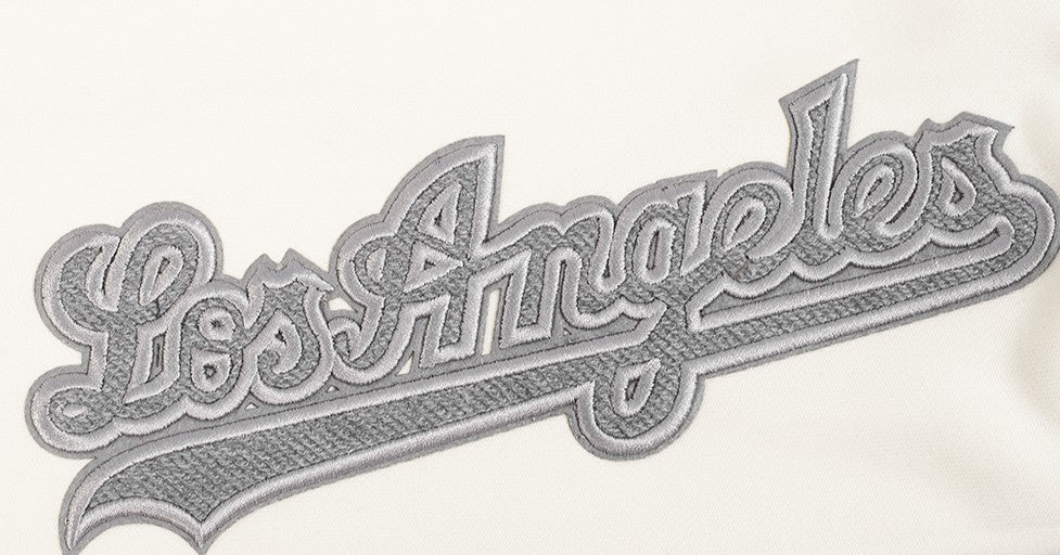 MLB LOS ANGELES DODGERS REVERSE FRENCH TERRY WOMEN'S COLORBLOCK FLC FZ