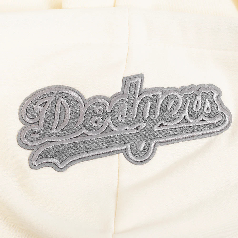 MLB LOS ANGELES DODGERS REVERSE FRENCH TERRY WOMEN'S COLORBLOCK FLC FZ