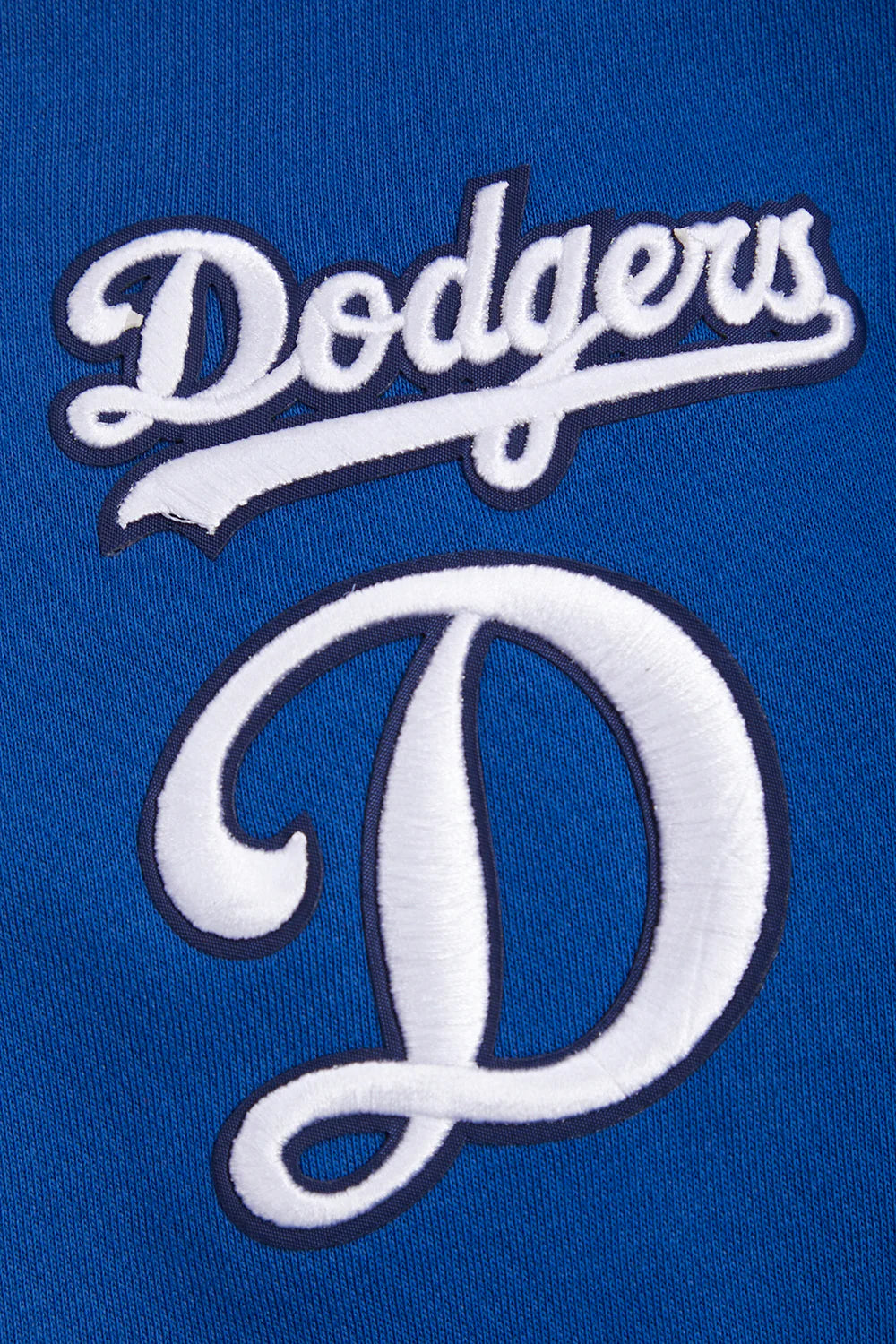 MLB LOS ANGELES DODGERS CLASSIC WOMEN'S CROPPED PULLOVER HOODIE