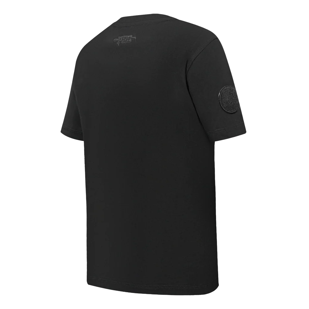 MLB LOS ANGELES DODGERS TRIPLE BLACK LITTLE BOYS SHORT SLEEVE TOP