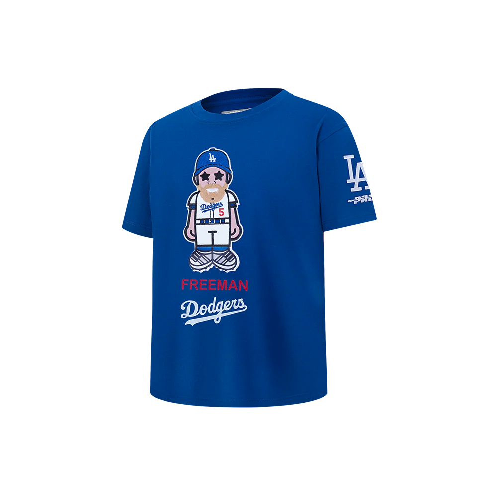 MLB LOS ANGELES DODGERS FREDDIE FREEMAN #5 AVATAR LITTLE BOYS SHORT SLEEVE TOP