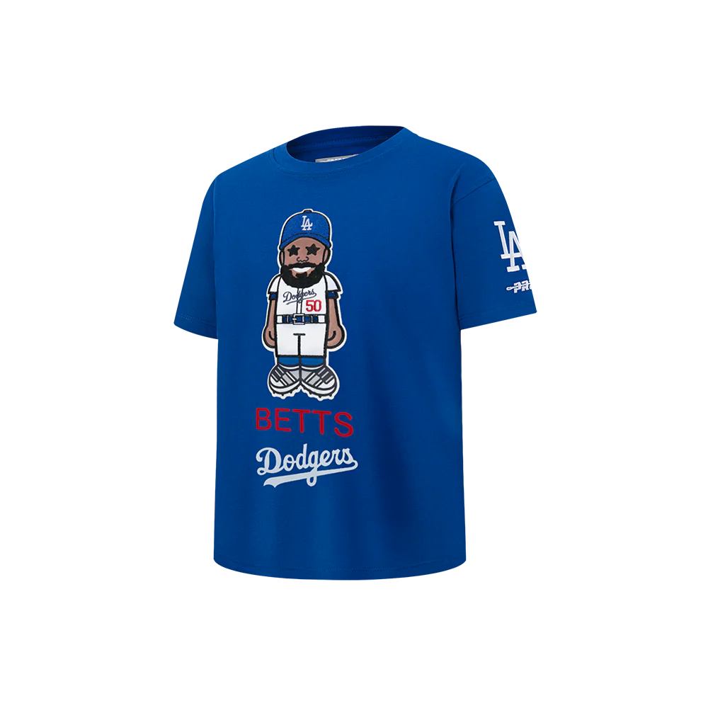 MLB LOS ANGELES DODGERS MOOKIE BETTS #50 AVATAR LITTLE BOYS SHORT SLEEVE TOP