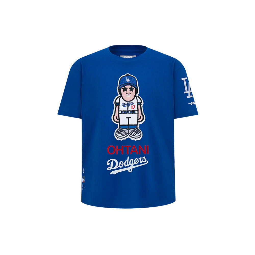 MLB LOS ANGELES DODGERS SHOHEI OHTANI #17 AVATAR LITTLE BOYS SHORT SLEEVE TOP