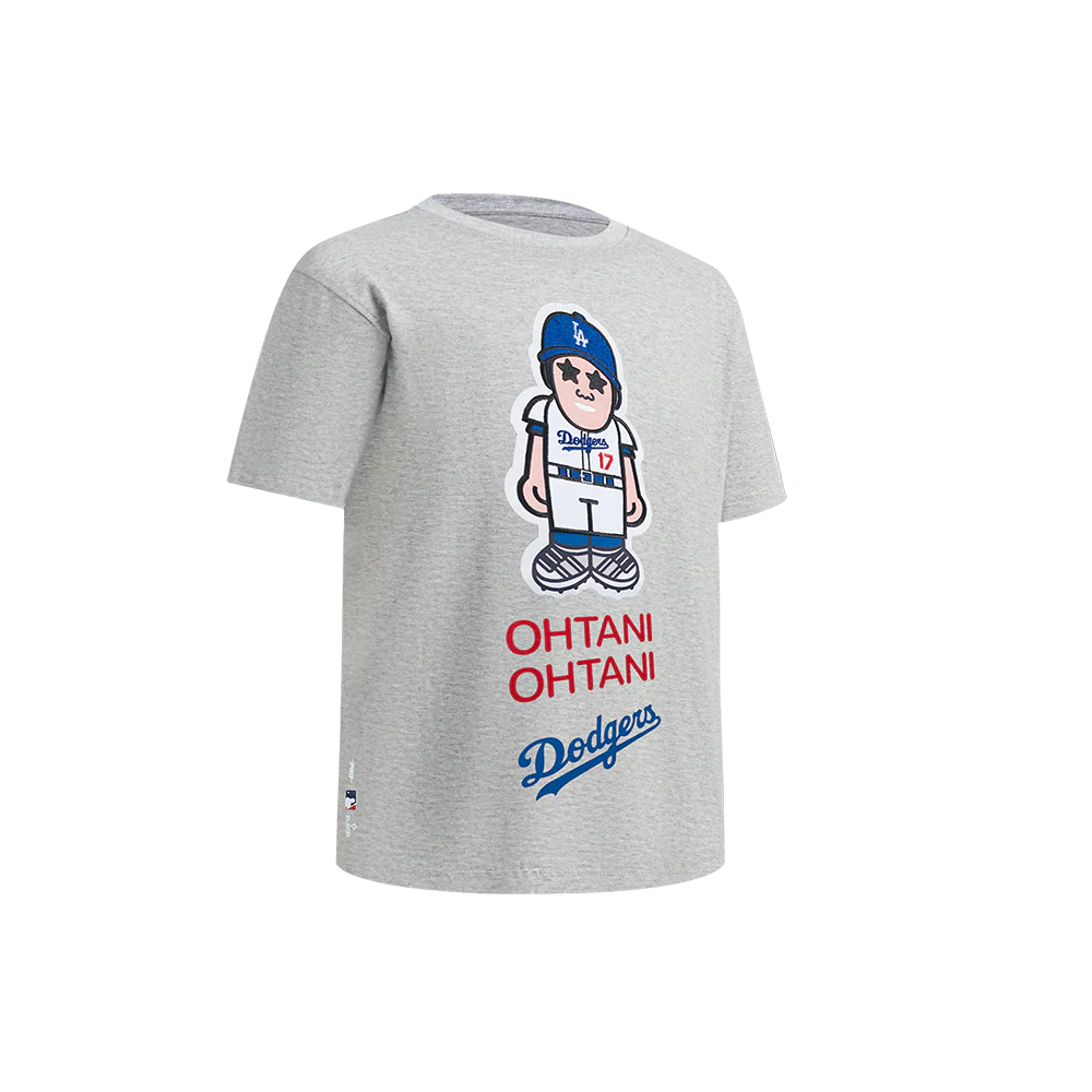 MLB LOS ANGELES DODGERS SHOHEI OHTANI #17 AVATAR LITTLE BOYS SHORT SLEEVE TOP