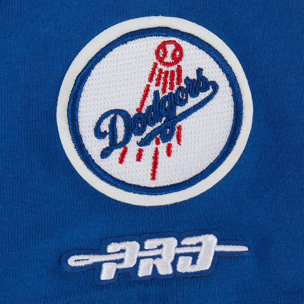 MLB LOS ANGELES DODGERS CLASSIC LITTLE GIRLS SHORT SLEEVE BOXY TOP