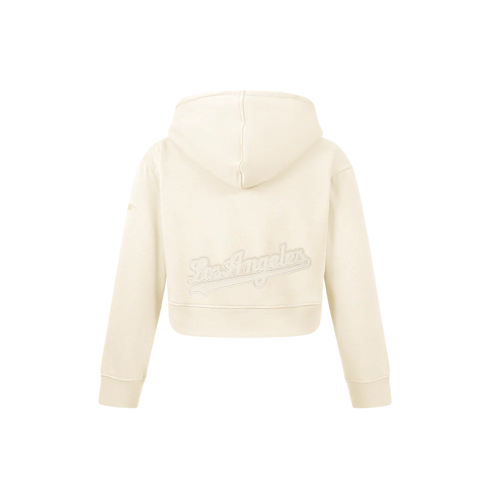 MLB LOS ANGELES DODGERS NEUTRAL LITTLE GIRLS FLEECE PO HOODIE