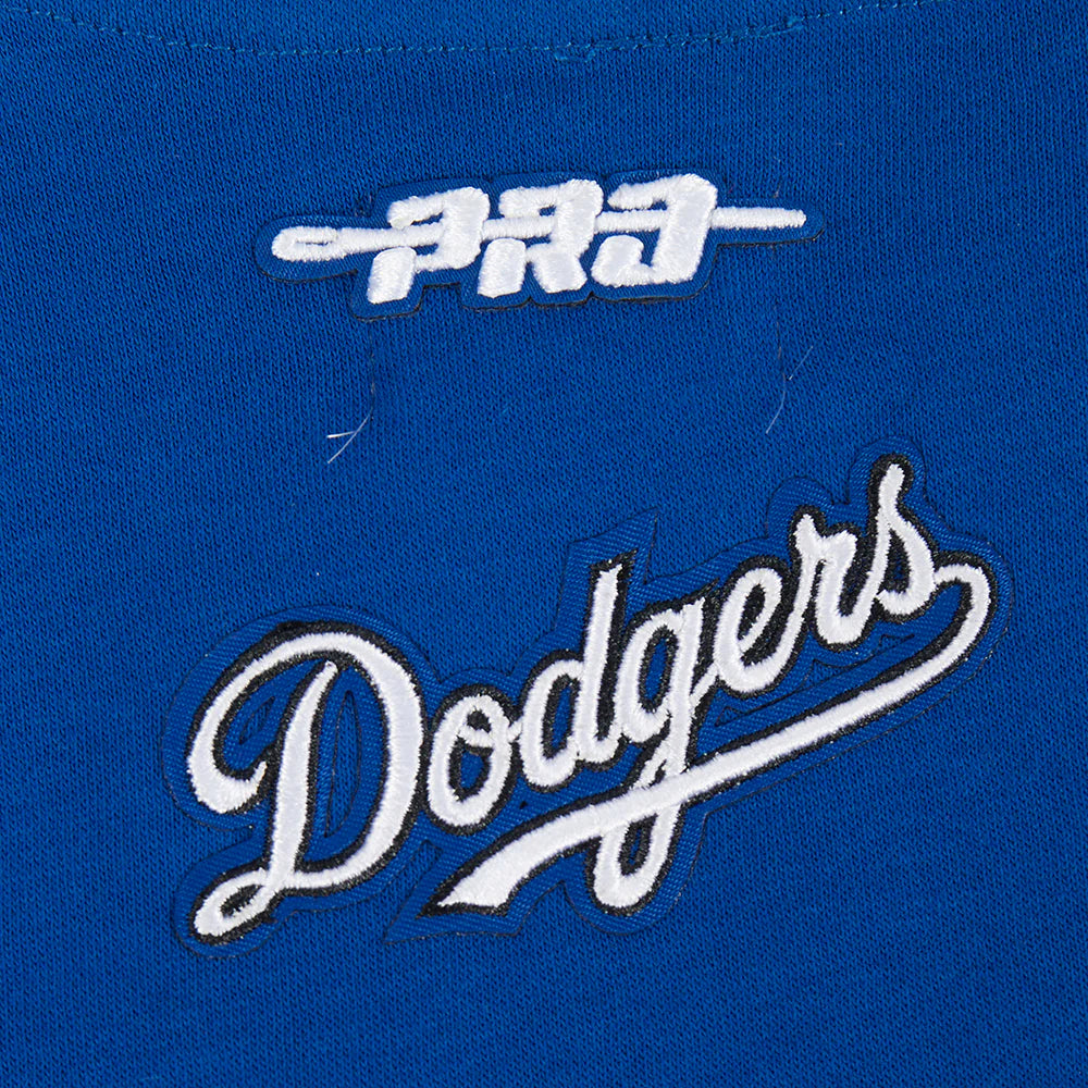 MLB LOS ANGELES DODGERS CLASSIC LITTLE GIRLS FLEECE CREWNECK