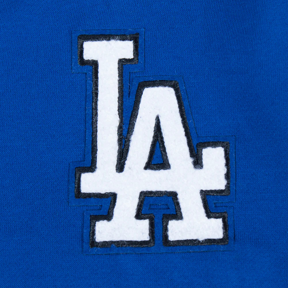 MLB LOS ANGELES DODGERS CLASSIC LITTLE GIRLS FLEECE FZ HOODIE