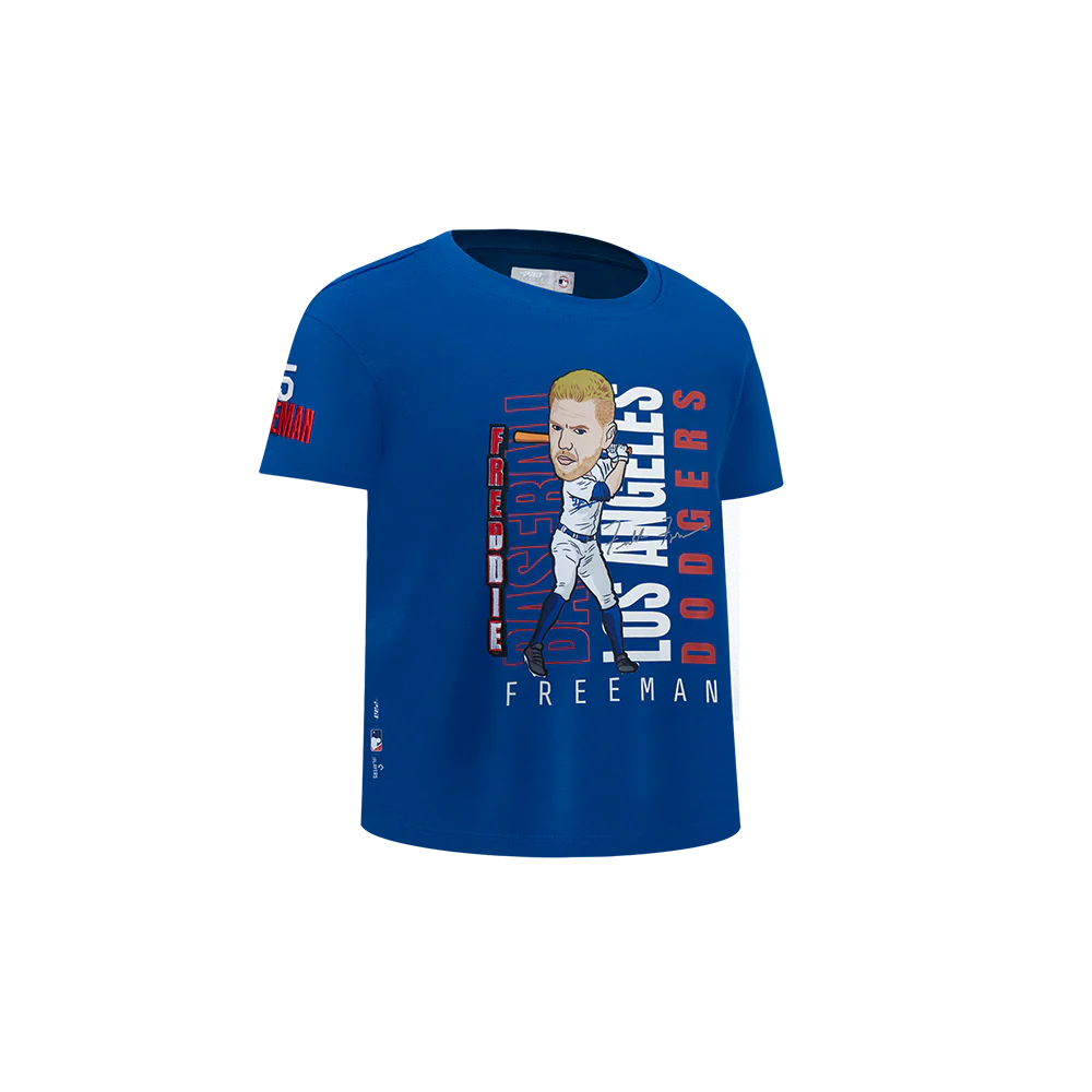 MLB LOS ANGELES DODGERS FREDDIE FREEMAN #5 REMIX AVATAR TODDLER BOYS SHORT SLEEVE TOP