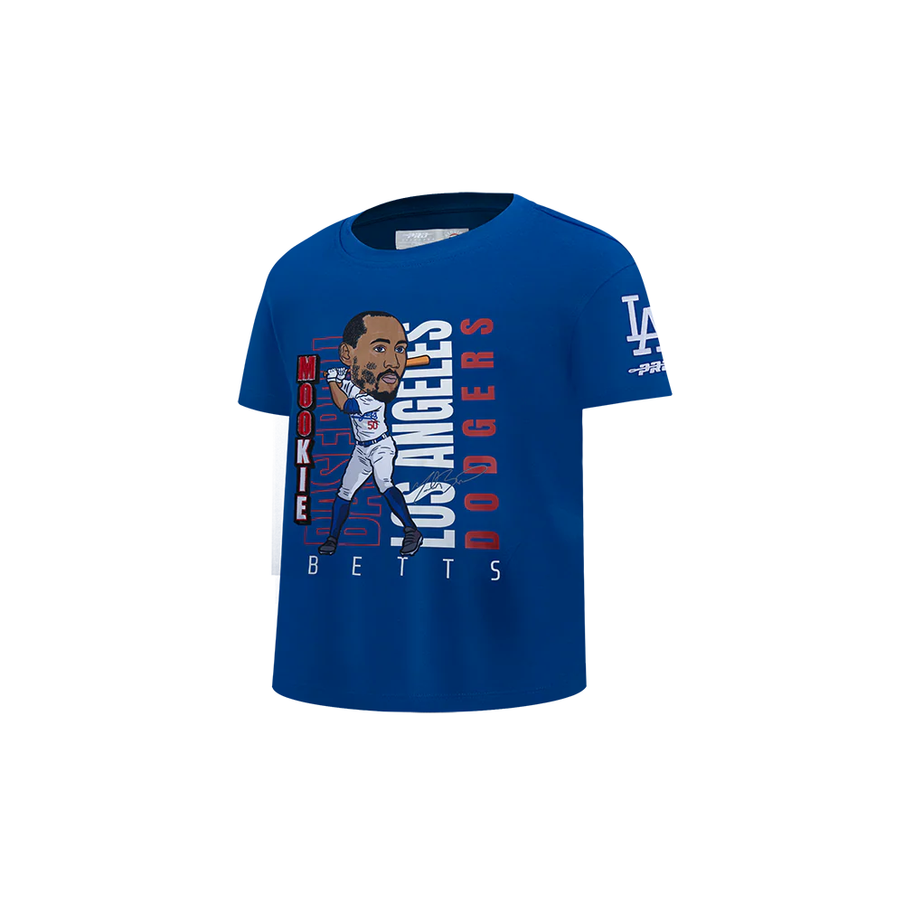 MLB LOS ANGELES DODGERS MOOKIE BETTS #50 REMIX AVATAR TODDLER BOYS SHORT SLEEVE TOP