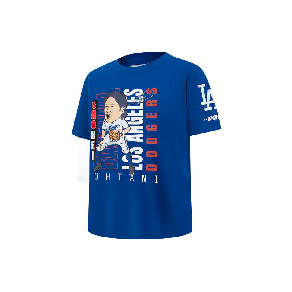 MLB LOS ANGELES DODGERS SHOHEI OHTANI #17 REMIX AVATAR TODDLER BOYS SHORT SLEEVE TOP