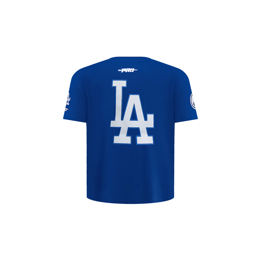 MLB LOS ANGELES DODGERS MOOKIE BETTS #50 CLASSIC PLAYER NAME AND NUMBER TODDLER BOYS SHORT SLEEVE TOP