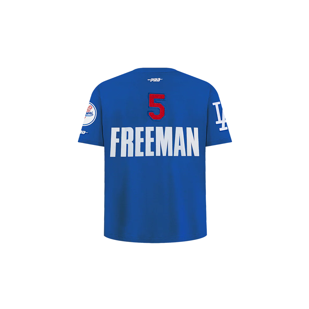 MLB LOS ANGELES DODGERS FREDDIE FREEMAN #5 CLASSIC PLAYER NAME AND NUMBER TODDLER BOYS TAPING TOP