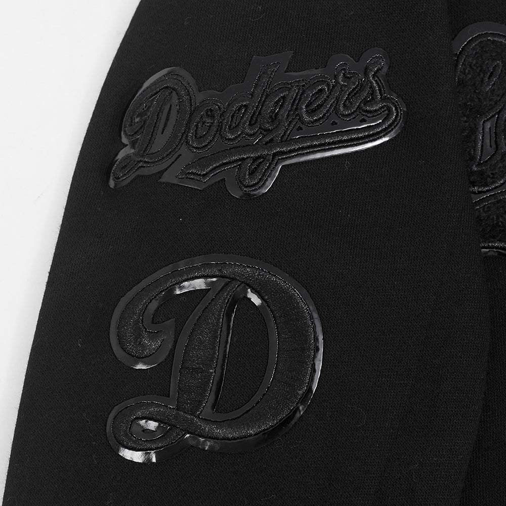 MLB LOS ANGELES DODGERS TRIPLE BLACK TODDLER BOYS FLEECE PO HOODIE