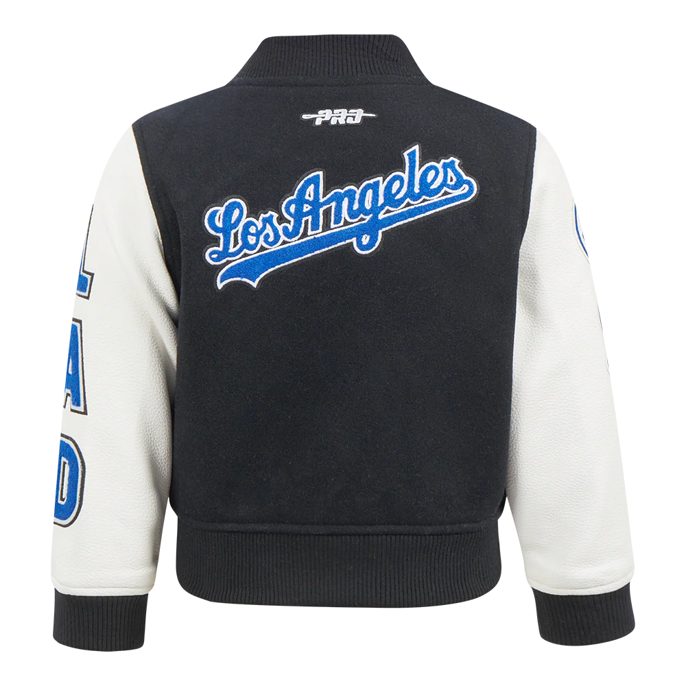 MLB LOS ANGELES DODGERS CLASSIC TODDLER BOYS WOOL VARSITY JACKET