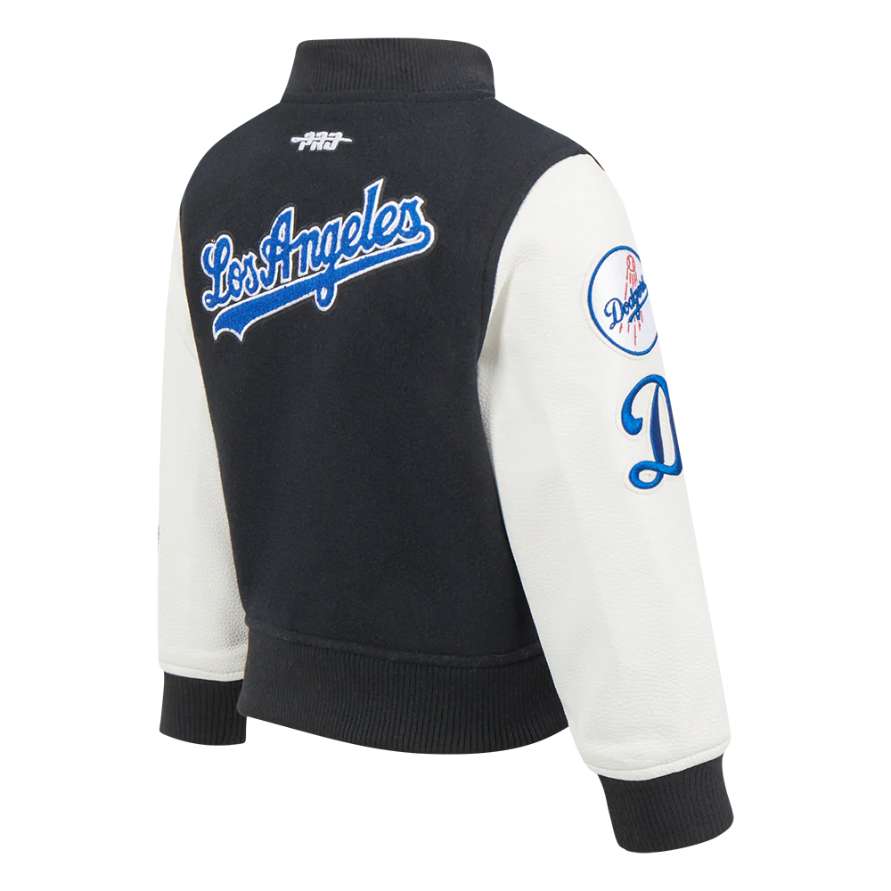 MLB LOS ANGELES DODGERS CLASSIC TODDLER BOYS WOOL VARSITY JACKET