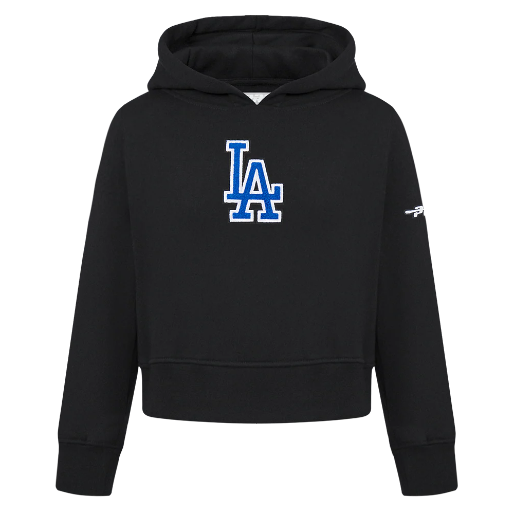MLB LOS ANGELES DODGERS CLASSIC TODDLER GIRLS FLEECE PO HOODIE