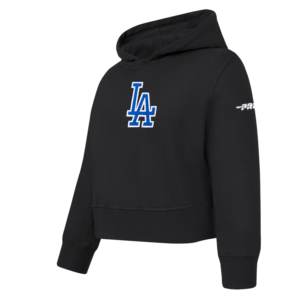 MLB LOS ANGELES DODGERS CLASSIC TODDLER GIRLS FLEECE PO HOODIE