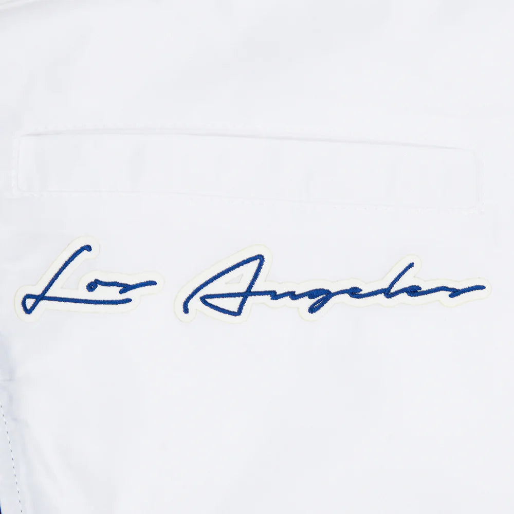 MLB LOS ANGELES DODGERS CITY RANSOM WOMEN'S RIB SATIN JACKET