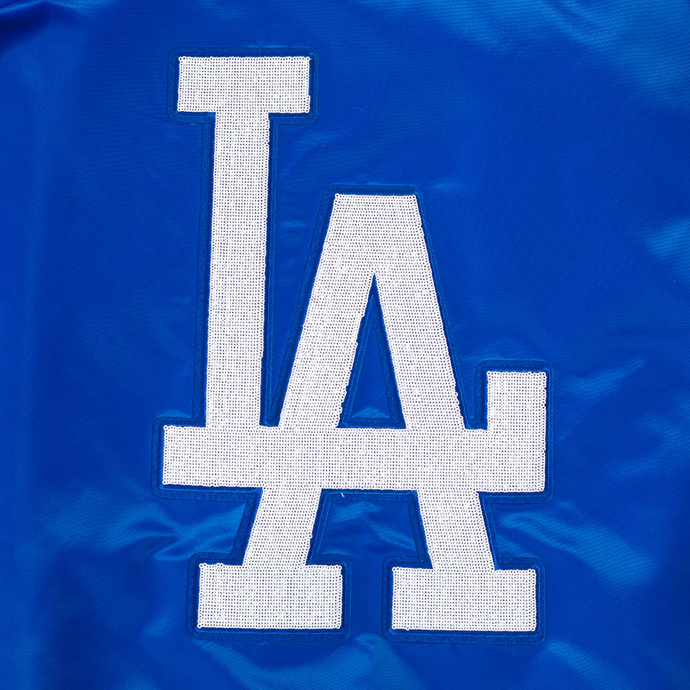 MLB LOS ANGELES DODGERS GAME DAY CLASSICS WOMEN'S SATIN JACKET