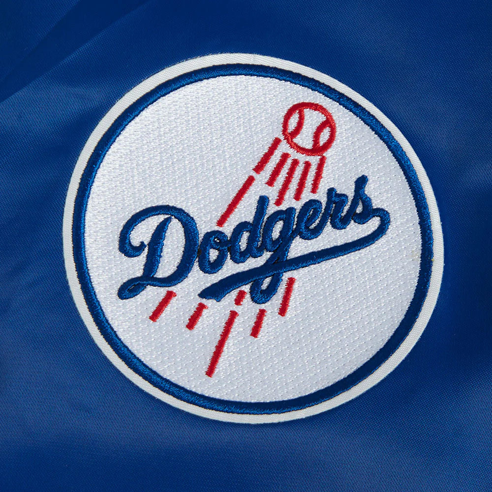 MLB LOS ANGELES DODGERS SUGAR SKULL WOMEN'S SATIN JACKET