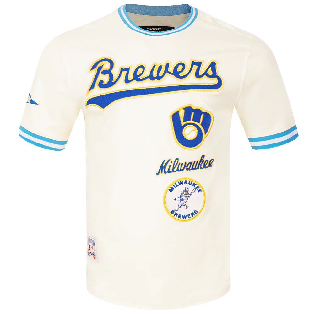 MLB MILWAUKEE BREWERS RETRO CLASSIC MEN'S TOP
