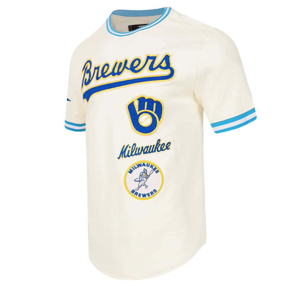 MLB MILWAUKEE BREWERS RETRO CLASSIC MEN'S TOP