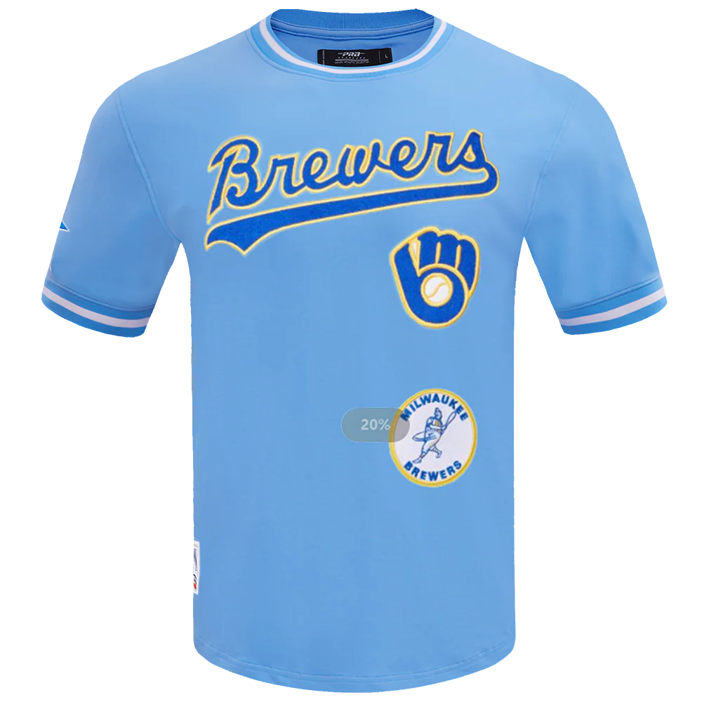 MLB MILWAUKEE BREWERS RETRO CLASSIC MEN'S TOP