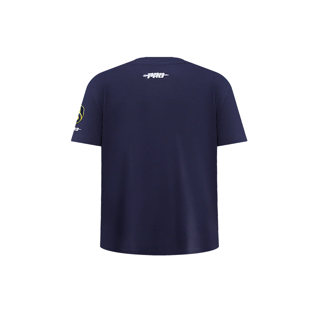 MLB MILWAUKEE BREWERS CHRISTIAN YELICH #22 AVATAR LITTLE BOYS SHORT SLEEVE TOP