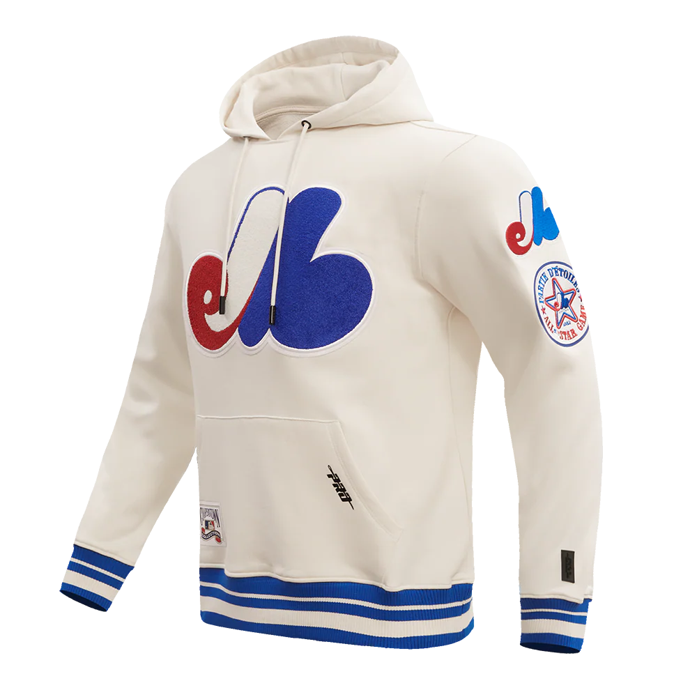 MLB MONTREAL EXPOS RETRO CLASSIC MEN'S PULLOVER HOODIE
