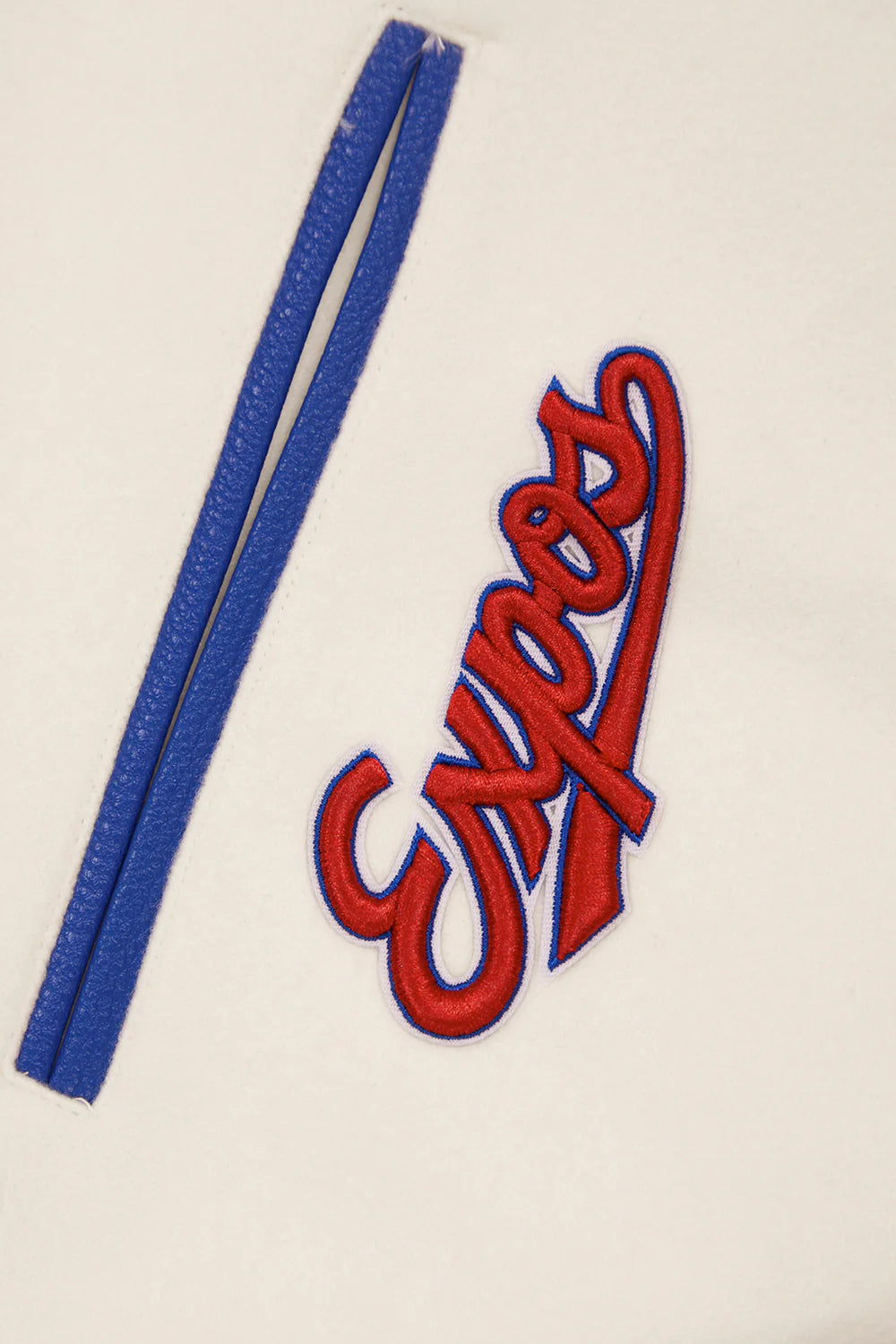 MLB MONTREAL EXPOS RETRO CLASSIC MEN'S RIB WOOL VARSITY JACKET