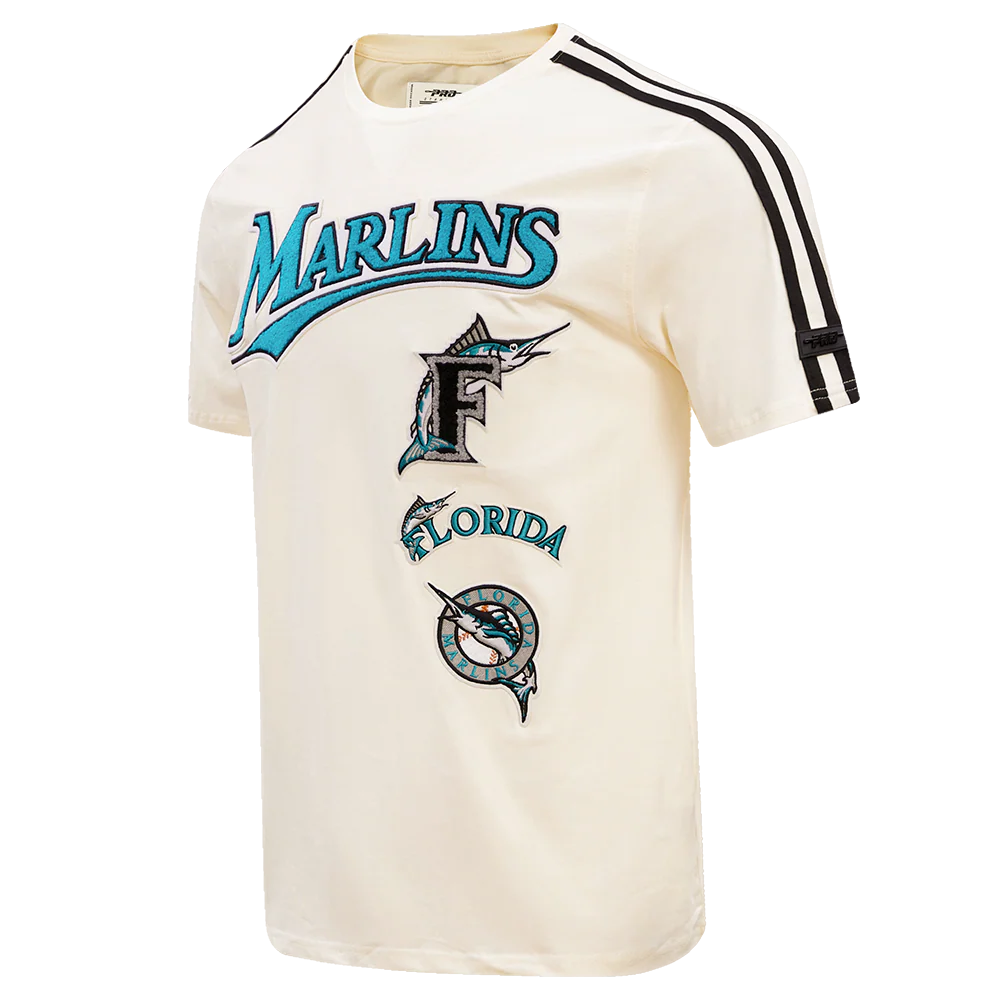MLB FLORIDA MARLINS RETRO CLASSIC MEN'S STRIPED TOP
