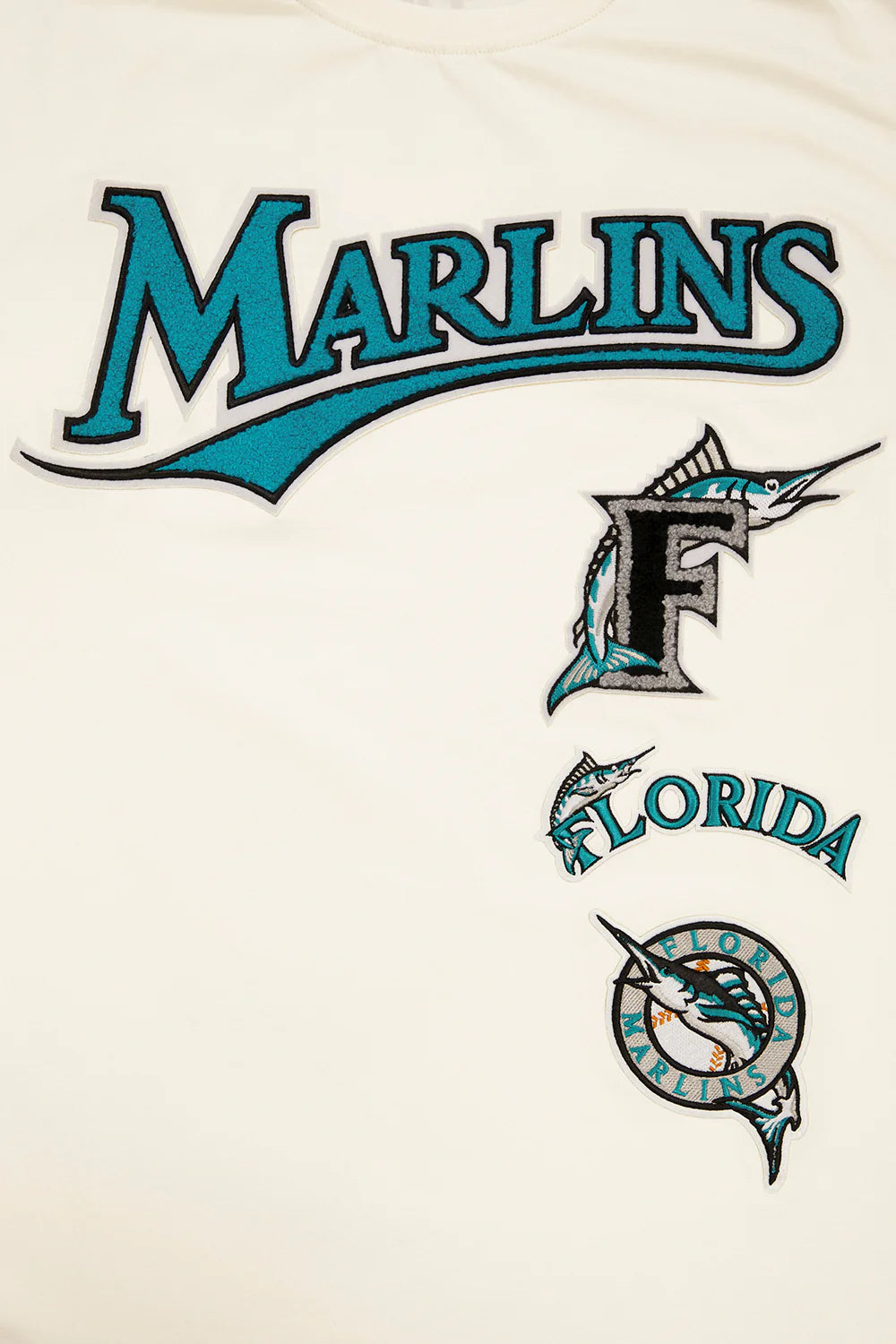MLB FLORIDA MARLINS RETRO CLASSIC MEN'S STRIPED TOP