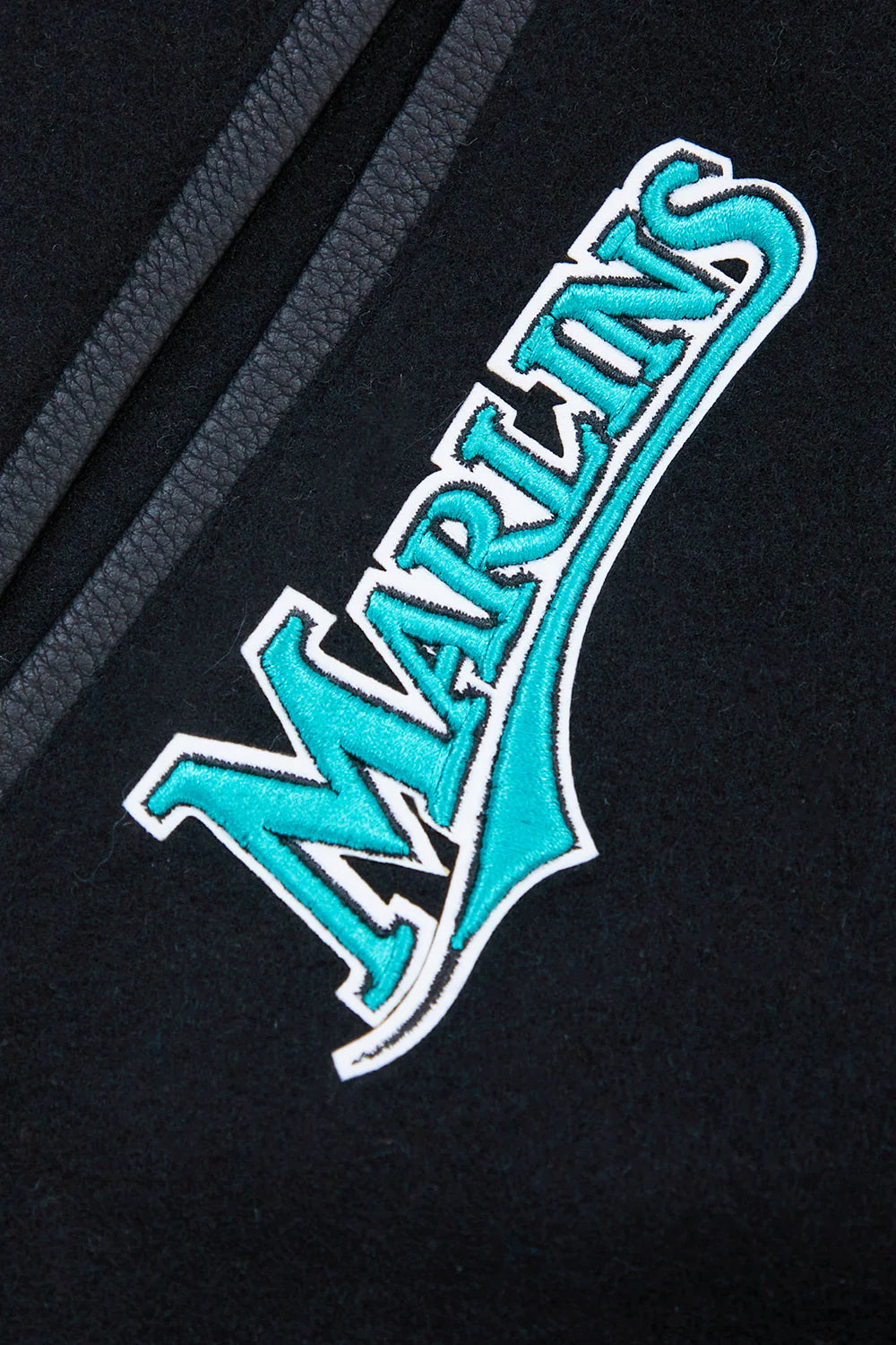 MLB FLORIDA MARLINS RETRO CLASSIC MEN'S RIB WOOL VARSITY JACKET