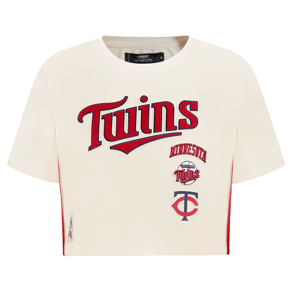 MLB MINNESOTA TWINS RETRO CLASSIC WOMEN'S BOXY TOP