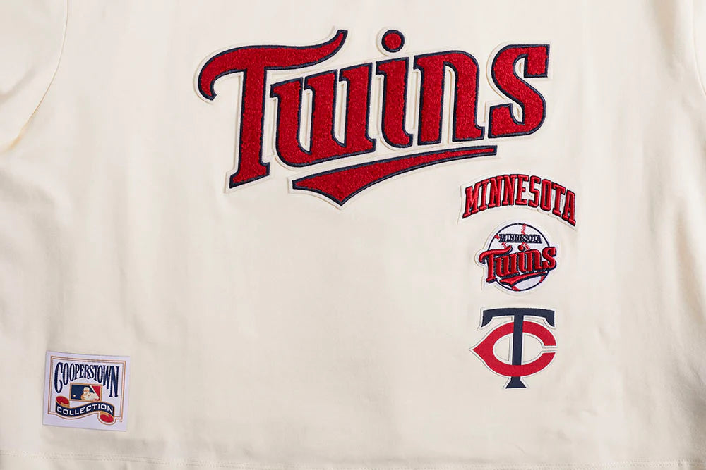 MLB MINNESOTA TWINS RETRO CLASSIC WOMEN'S BOXY TOP