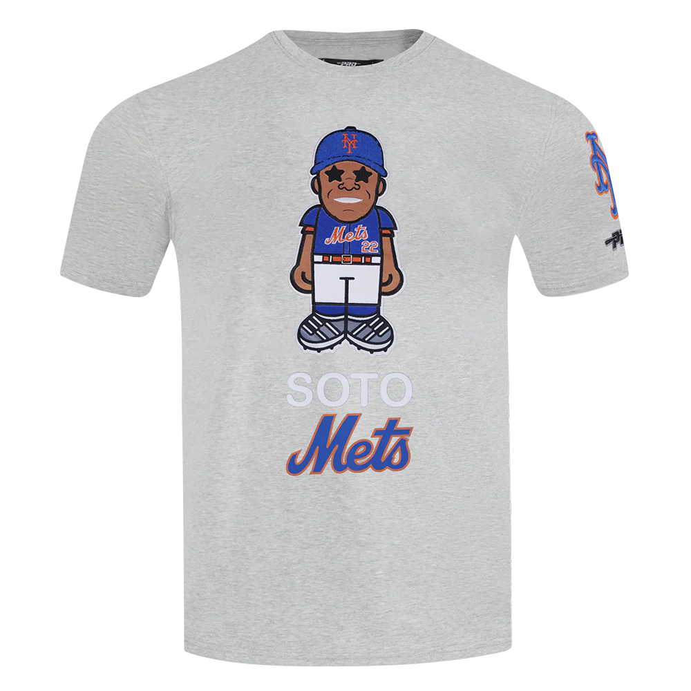 MLB NEW YORK METS JUAN SOTO #22 AVATAR MEN'S SINGLE JERSEY TOP