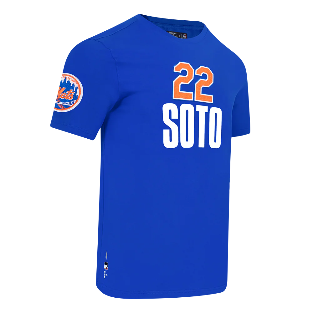 MLB NEW YORK METS JUAN SOTO #22 CLASSIC PLAYER NAME AND NUMBER MEN'S TOP