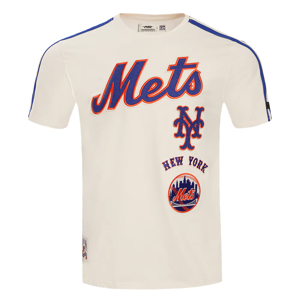 MLB NEW YORK METS RETRO CLASSIC MEN'S STRIPED TOP