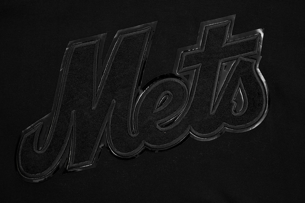 MLB NEW YORK METS TRIPLE BLACK MEN'S PULLOVER HOODIE