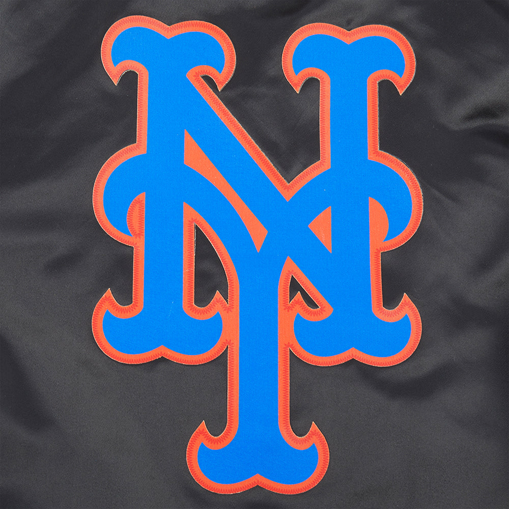 MLB NEW YORK METS CLASSIC BIG BOYS SATIN JACKET