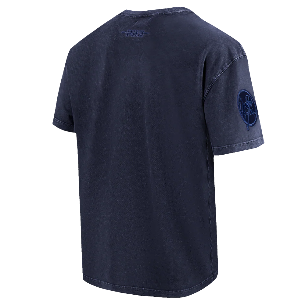 MLB NEW YORK YANKEES WASHED CLASSIC MEN'S ENZYME WASH DROP SHOULDER TEE
