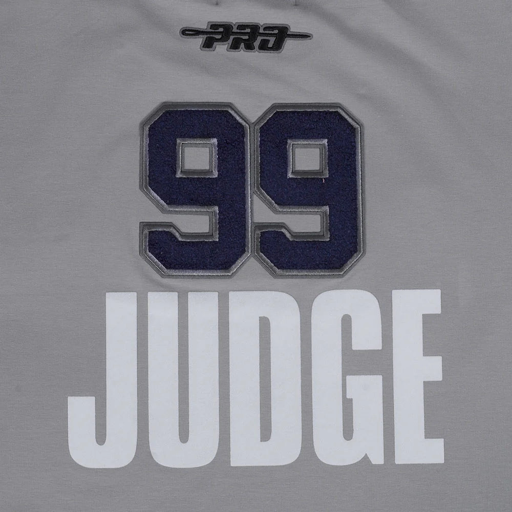 MLB NEW YORK YANKEES AARON JUDGE #99 CLASSIC MEN'S SINGLE JERSEY STRIPED TOP