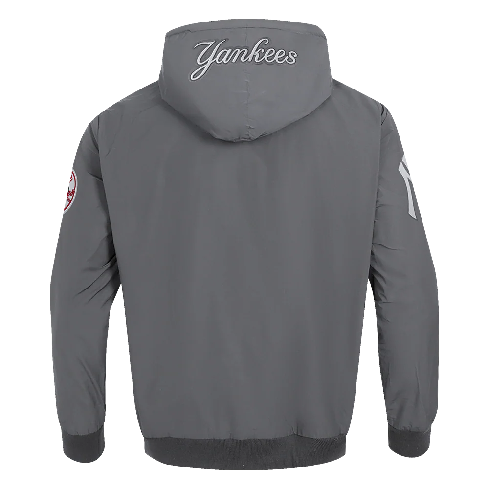 MLB NEW YORK YANKEES CLASSIC WIND SUIT MEN'S WOVEN FULL ZIP PULLOVER HOODIE