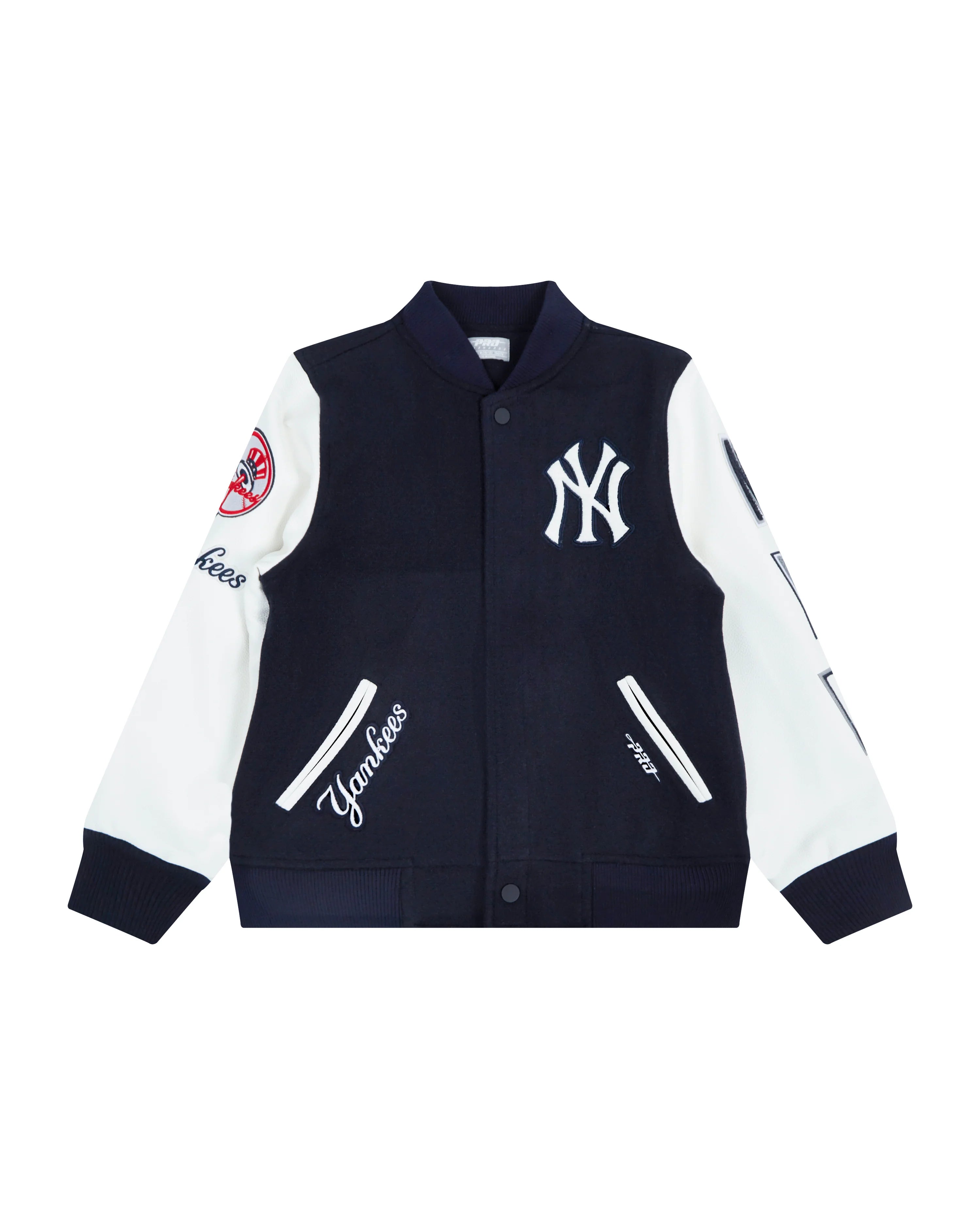MLB NEW YORK YANKEES CLASSIC BIG BOYS WOOL VARSITY JACKET