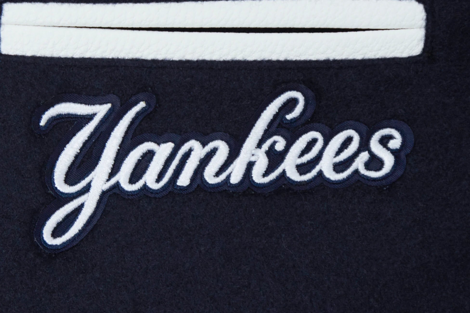 MLB NEW YORK YANKEES CLASSIC BIG BOYS WOOL VARSITY JACKET