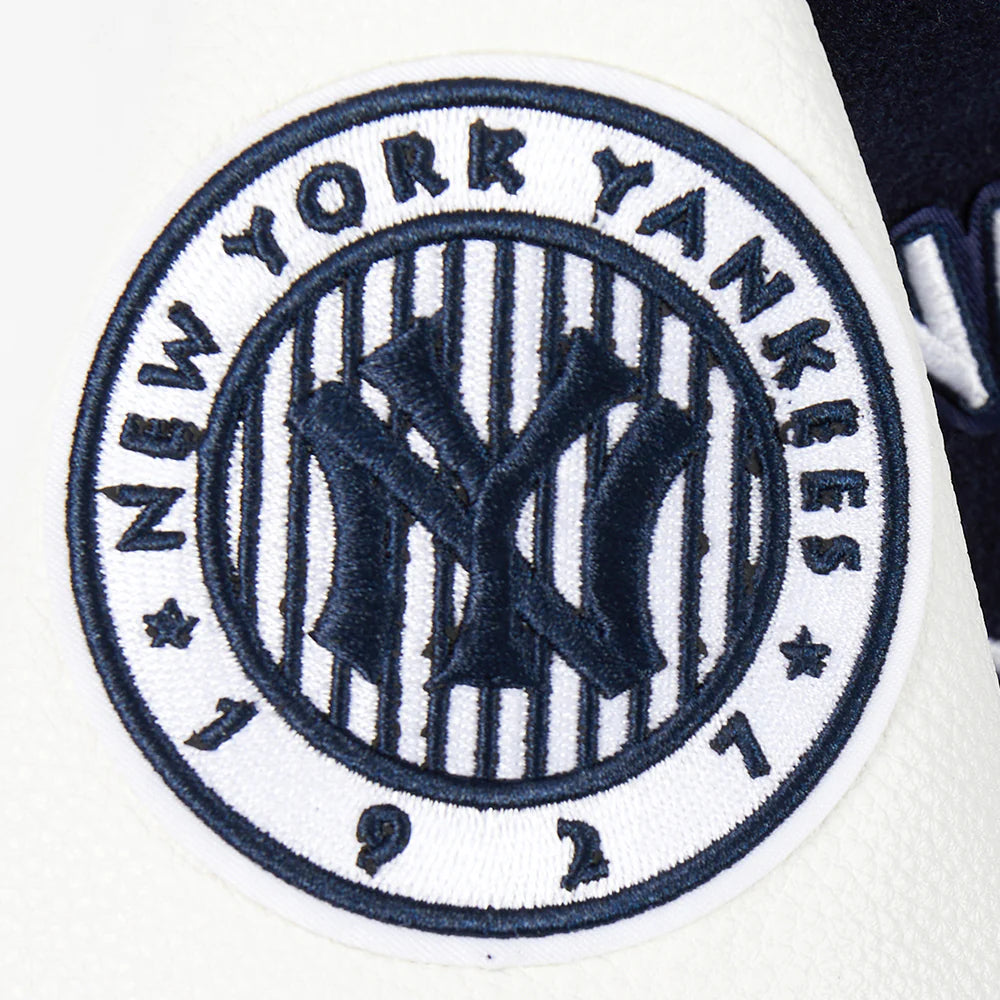 MLB NEW YORK YANKEES RETRO CLASSIC BIG BOYS RIB WOOL VARSITY JACKET