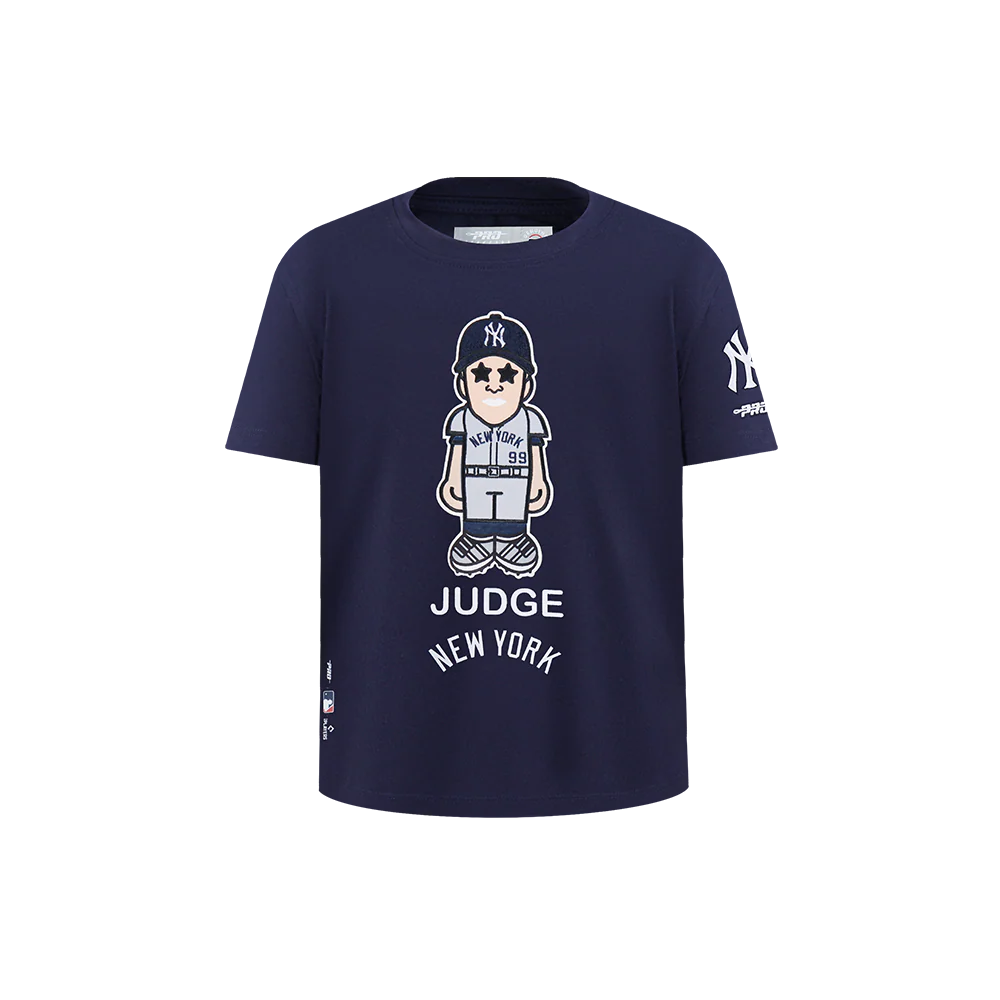MLB NEW YORK YANKEES AARON JUDGE #99 AVATAR LITTLE BOYS SHORT SLEEVE TOP
