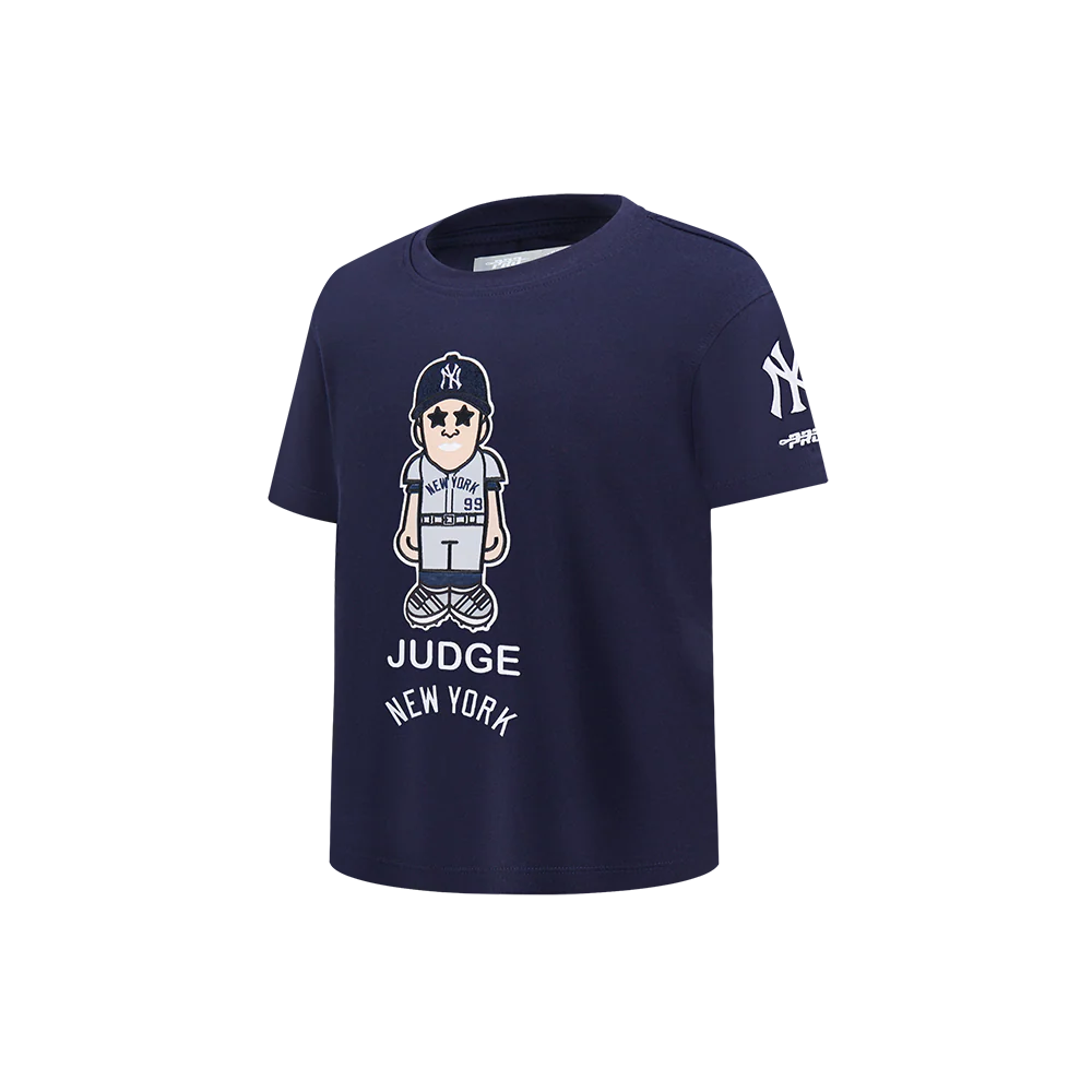 MLB NEW YORK YANKEES AARON JUDGE #99 AVATAR LITTLE BOYS SHORT SLEEVE TOP