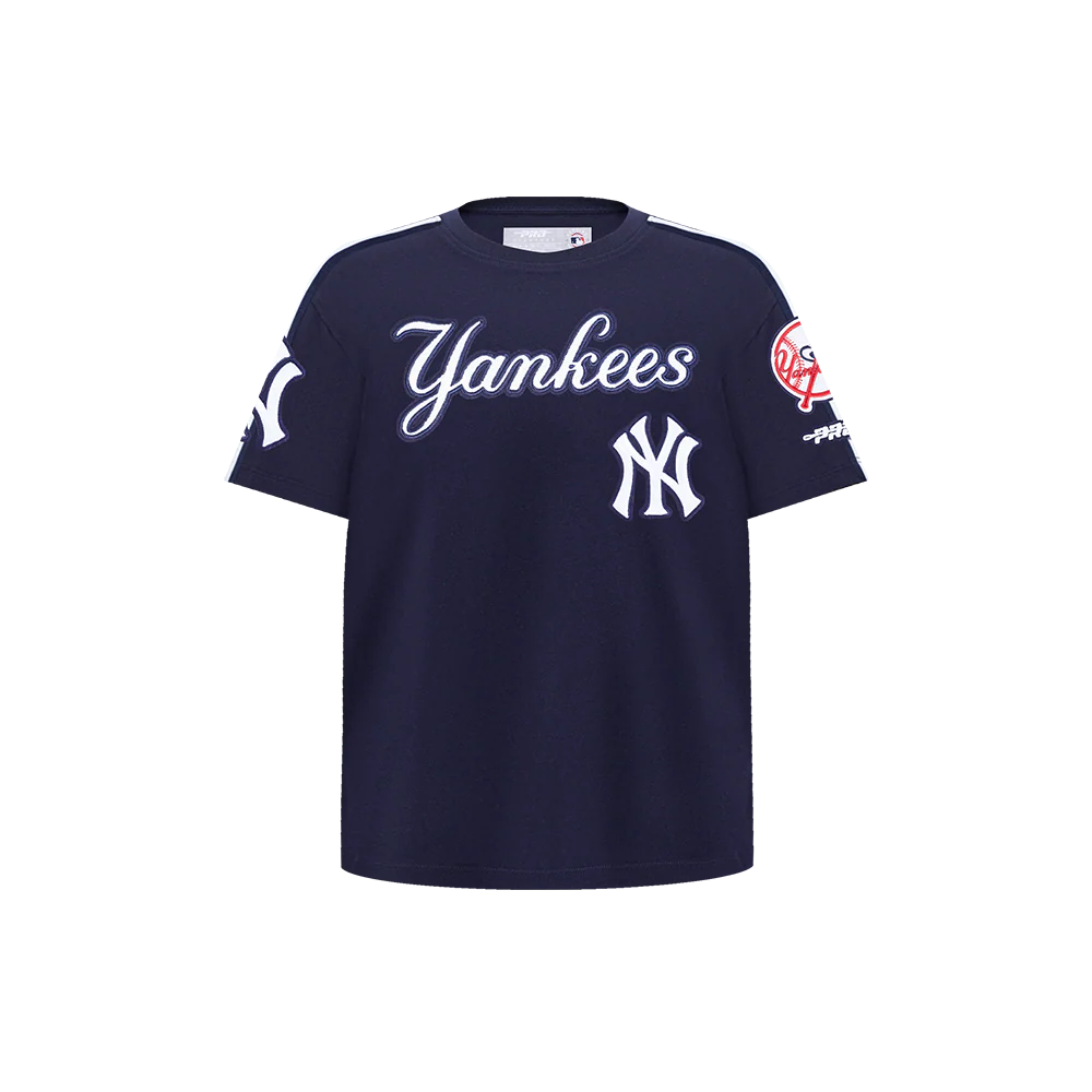 MLB NEW YORK YANKEES GERRIT COLE #45 CLASSIC PLAYER NAME AND NUMBER LITTLE BOY'S TEE